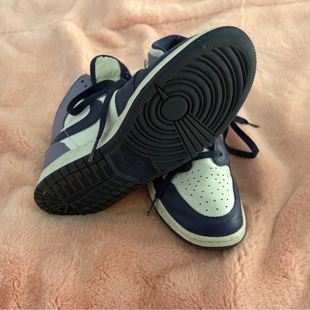Jordan purple and White Women's Sneakers